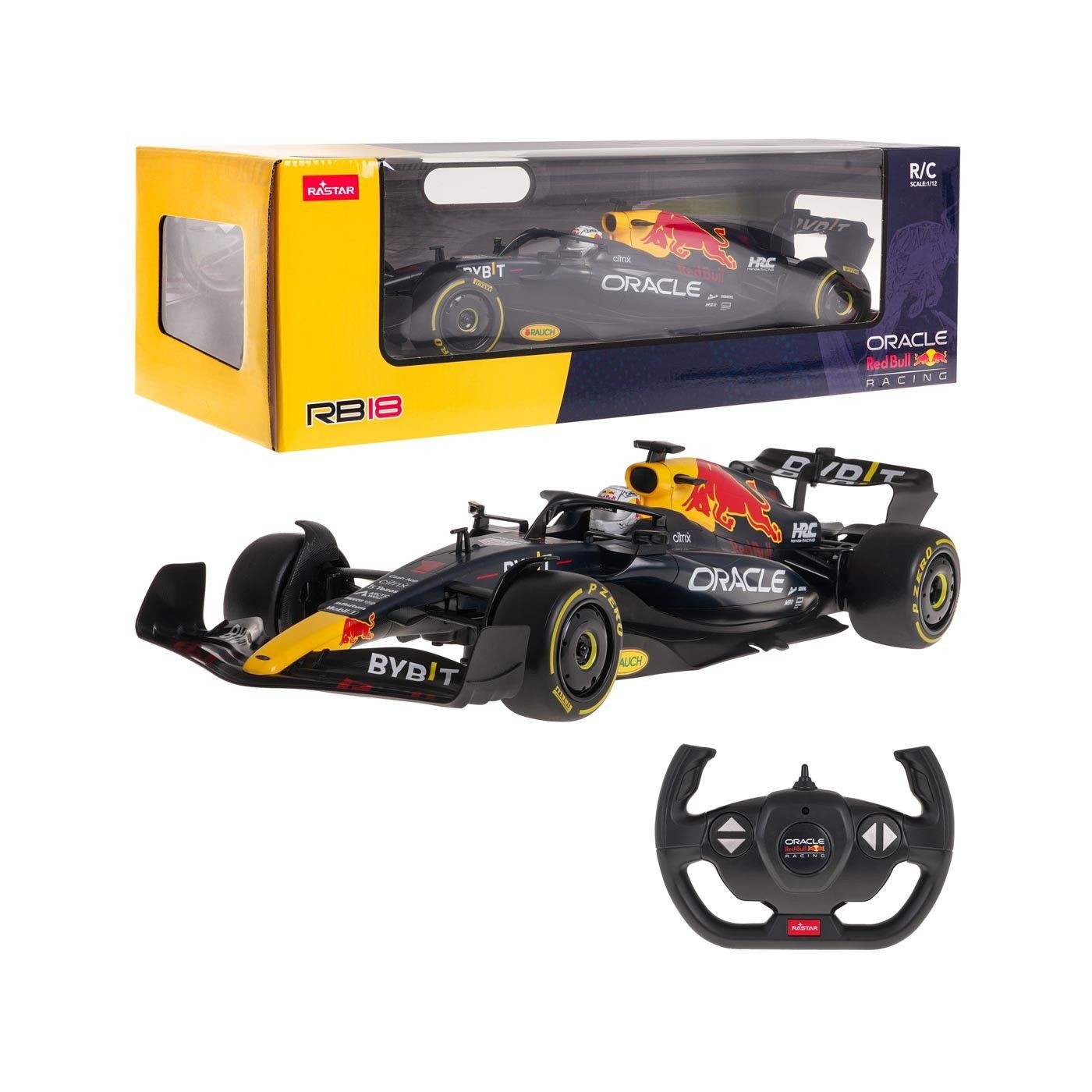RC Oracle Red Bull Racing RB18, scara 1 la 12