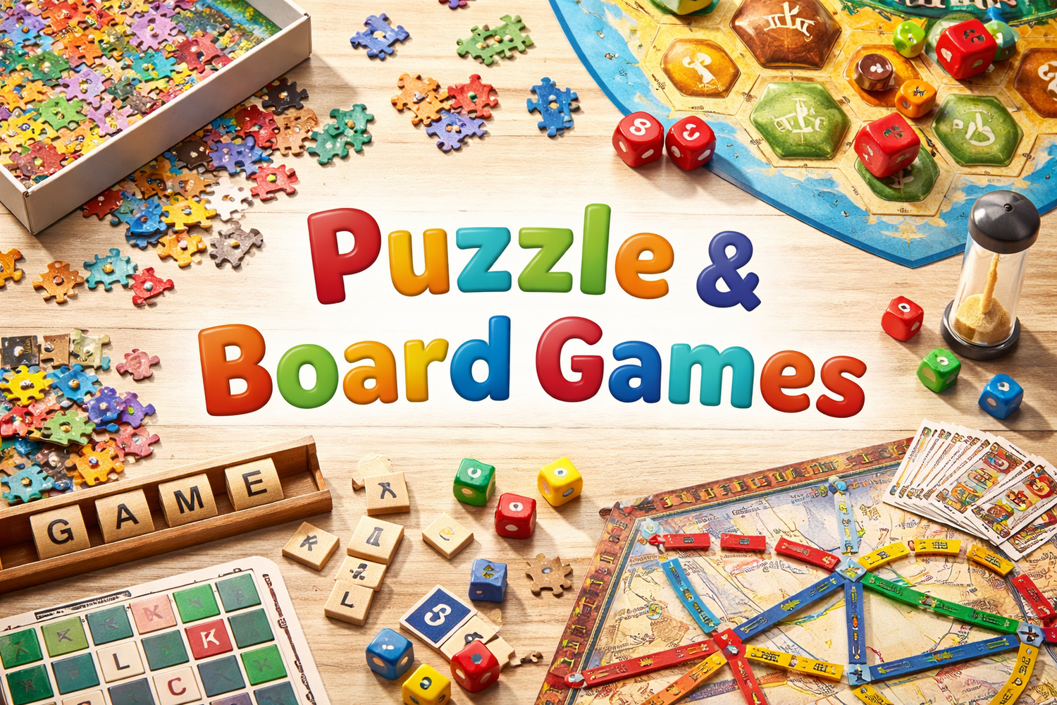 Puzzle & Jocuri de societate