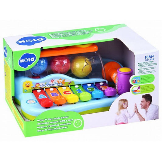 Jucaria pentru bebelusi Xilofonul cu mingiute si sunete - Gabcom