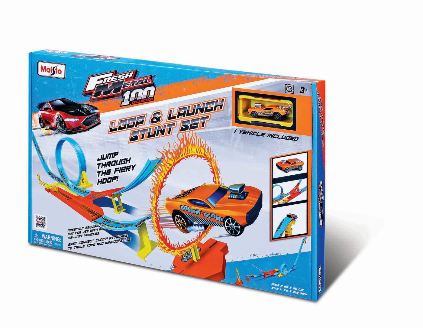 Fresh Metal 100 Loop &amp; Launch Stunt Set