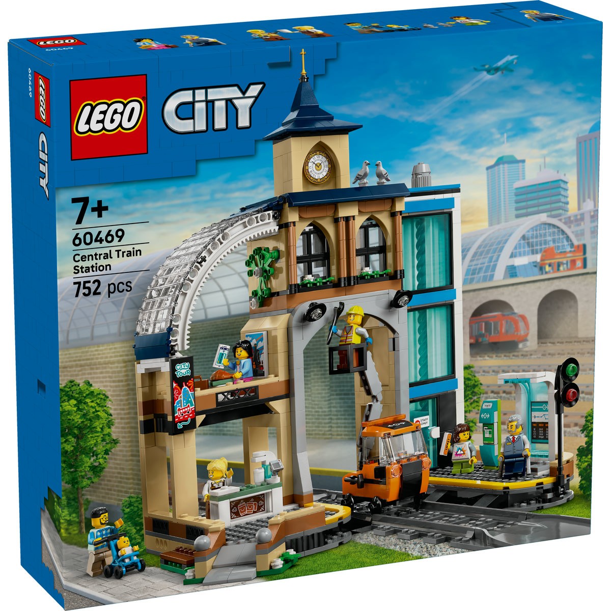LEGO City Gara Centrala (60469) - Gabcom