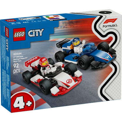 LEGO® City Masini de curse F1 Williams Racing si Haas F1(60464) - Gabcom