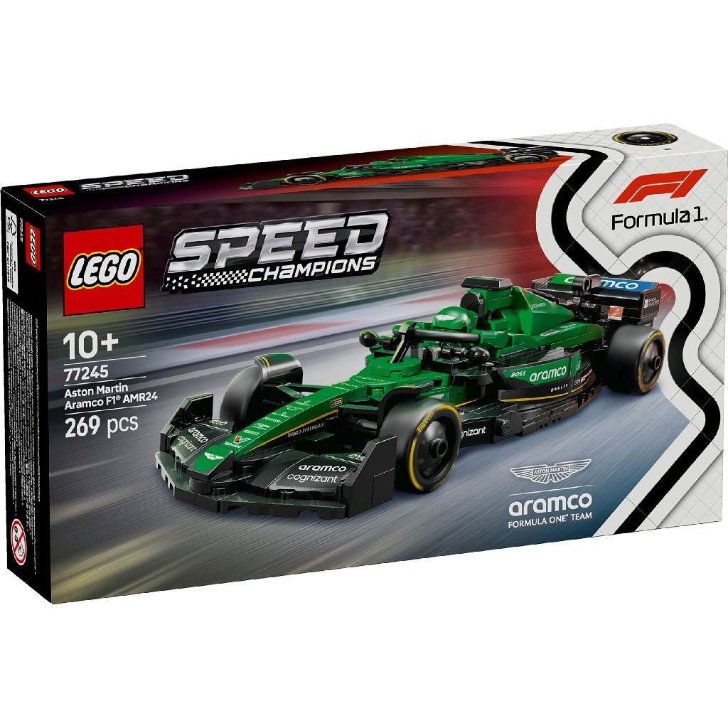 LEGO® Speed Champions Masina de curse Aston Martin Aramco F1® AMR24 (77245) - Gabcom