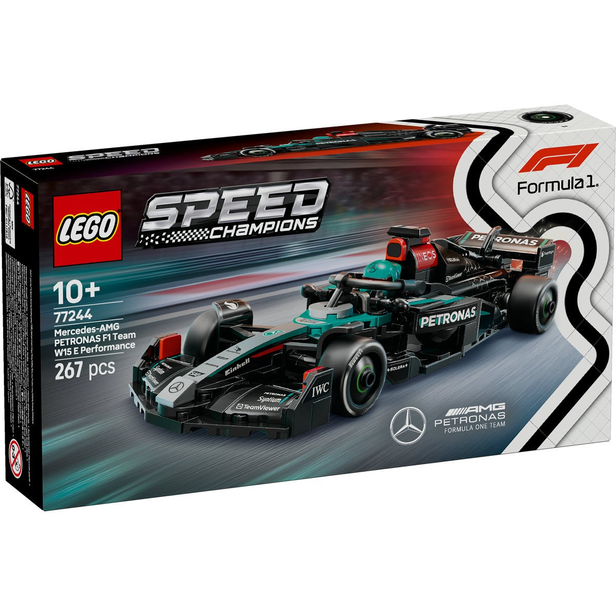 LEGO® Speed Champions Masina de curse Mercedes-AMG F1® W15 (77244). - Gabcom