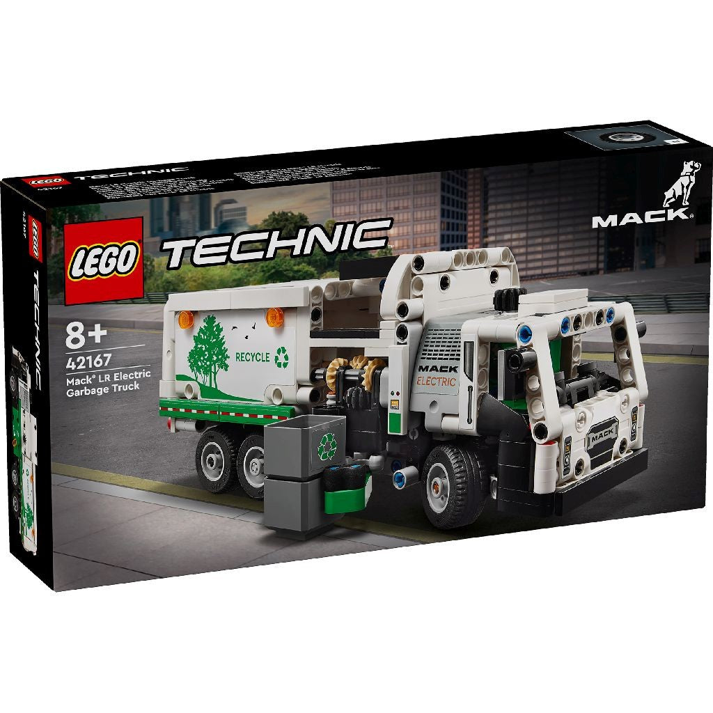 LEGO Technic Camion de gunoi Mack LR Electric (42167) - Gabcom