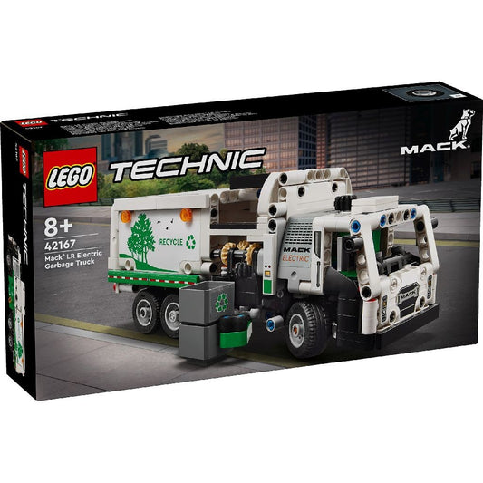 LEGO Technic Camion de gunoi Mack LR Electric (42167) - Gabcom