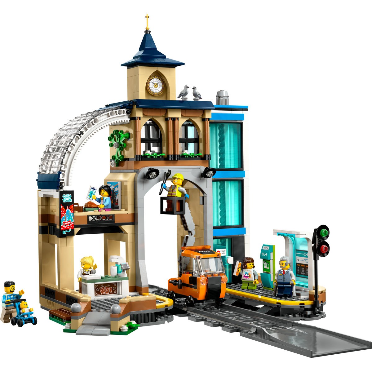 LEGO City Gara Centrala (60469) - Gabcom