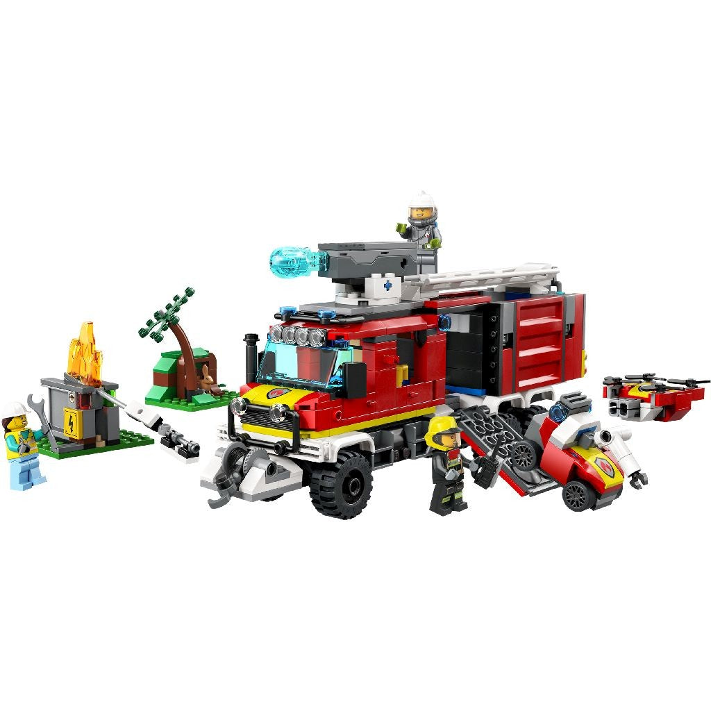 LEGO® City Masina unitatii de pompieri (60374) - Gabcom