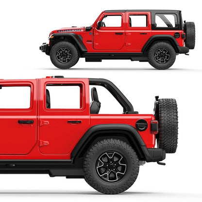 Masinuta metalica Jeep Wrangler Rubicon 4xe, scara 1 la 24