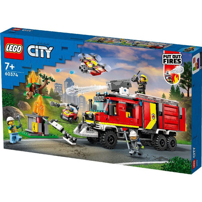 LEGO® City Masina unitatii de pompieri (60374) - Gabcom