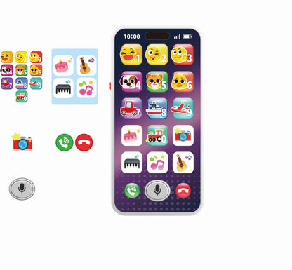 Telefonul interactiv ofera peste 40 de fraze, sunete si melodii - Gabcom