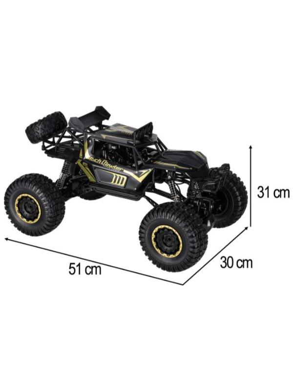 Rock Crawler 1:8 – Mașină RC Die-Cast Metal pentru aventuri off-road
