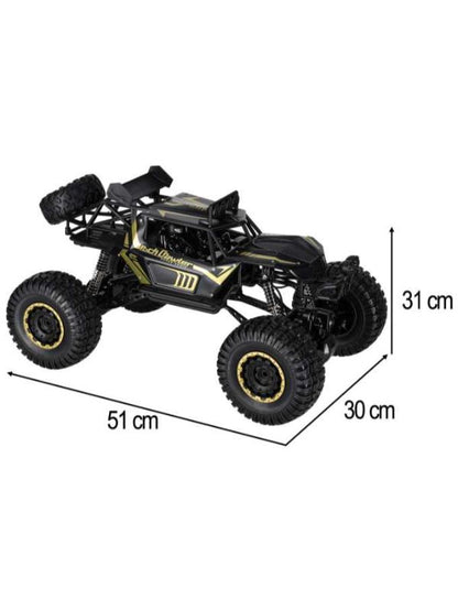 Rock Crawler 1:8 – Mașină RC Die-Cast Metal pentru aventuri off-road