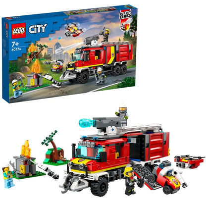 LEGO® City Masina unitatii de pompieri (60374) - Gabcom