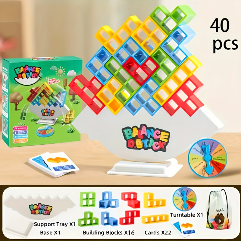Balance Tower Game: Family Party Board Games