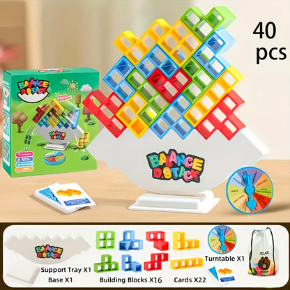 Balance Tower Game: Family Party Board Games