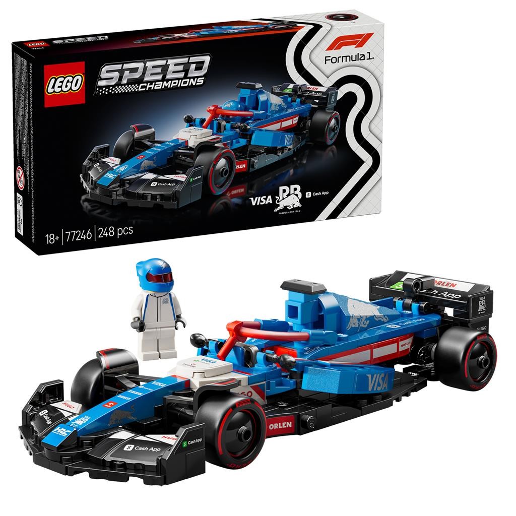 LEGO® Speed Champions Masina de curse F1® Visa Cash App RB VCARB 01 (77246) - Gabcom