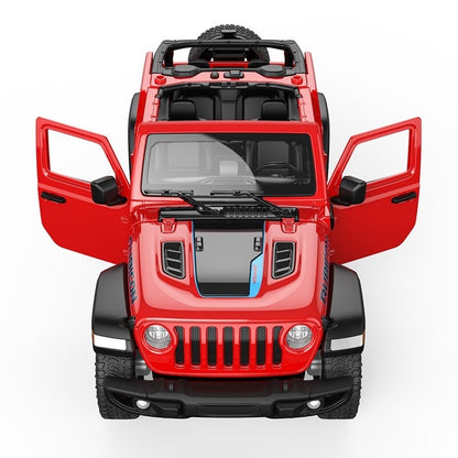 Masinuta metalica Jeep Wrangler Rubicon 4xe, scara 1 la 24