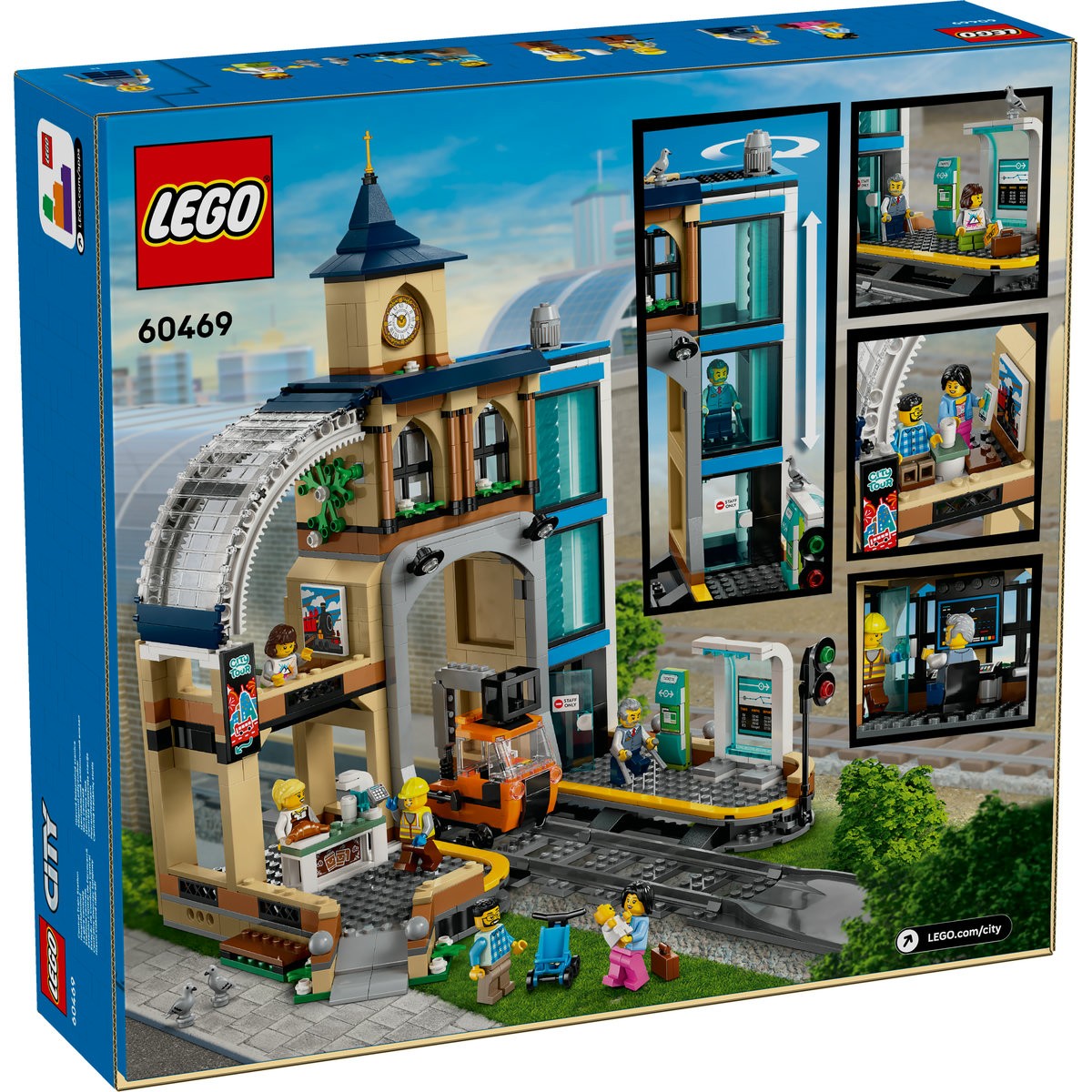 LEGO City Gara Centrala (60469) - Gabcom