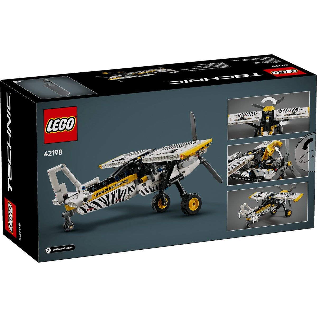 LEGO® Technic™ Avion pentru zone greu accesibile (42198) - Gabcom