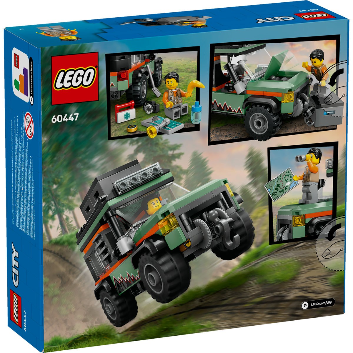 LEGO® City Camioneta 4x4 off-road (60447) - Gabcom