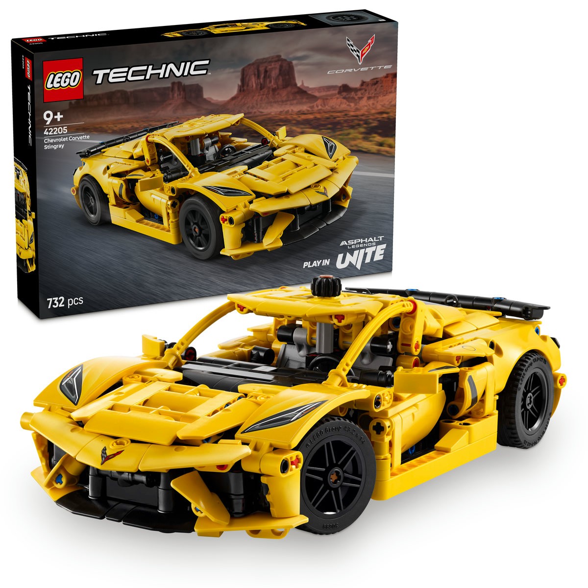 LEGO® Technic Chevrolet Corvette Stingray (42205) - Gabcom