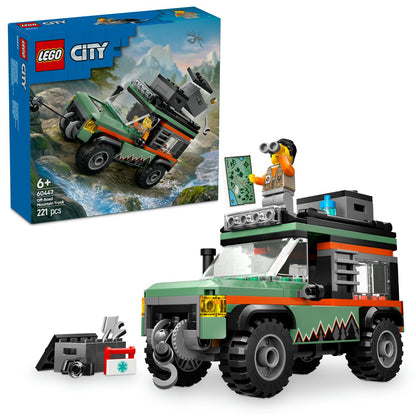 LEGO® City Camioneta 4x4 off-road (60447) - Gabcom