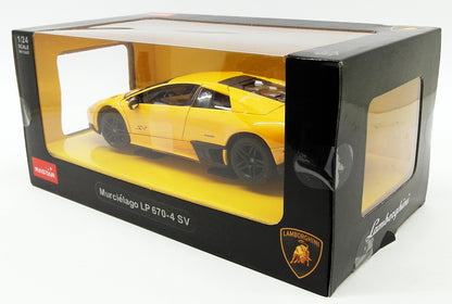 Masinuta metalica Lamborghini Murcielago LP670-4, scara 1 la 24