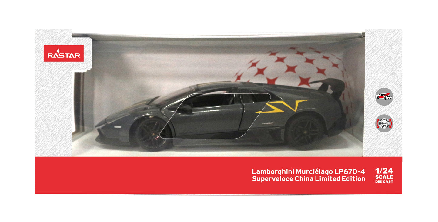 Masinuta metalica Lamborghini Murcielago, scara 1 la 24