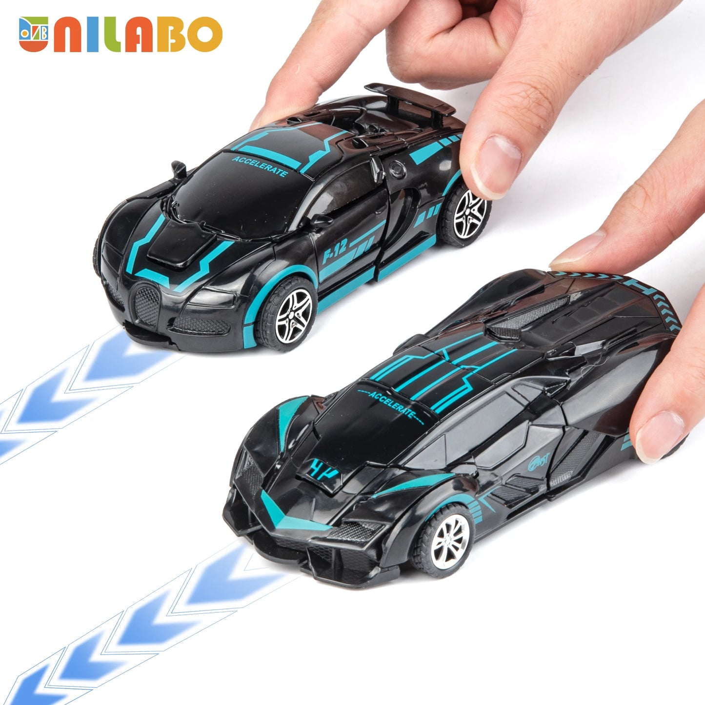 Transformable Robot Sports Car Toys