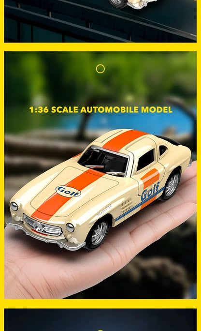 1:32 300SL Vintage car Alloy Car Model Diecasts Metal Toy