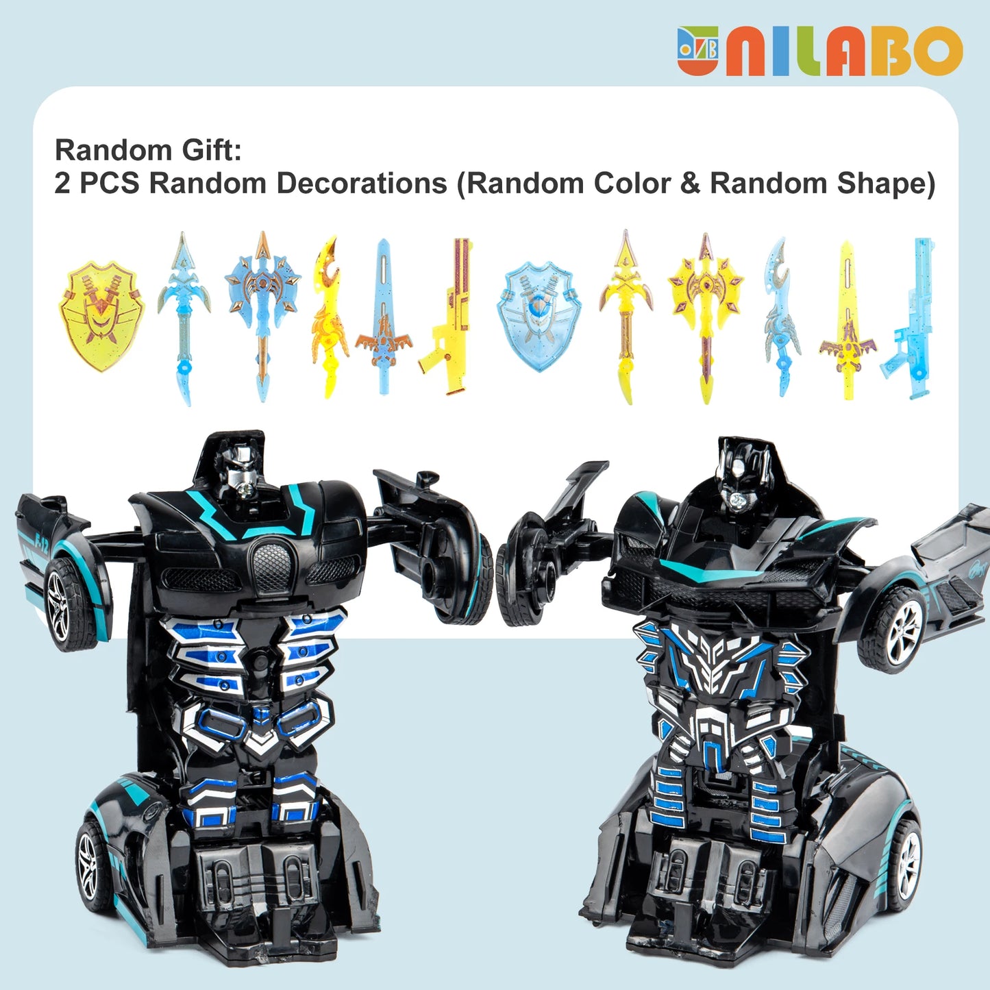 Transformable Robot Sports Car Toys