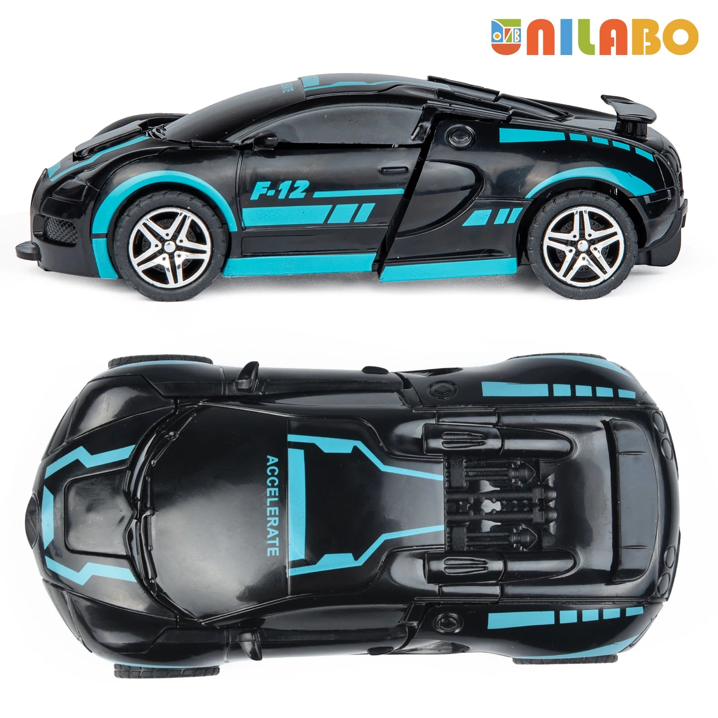 Transformable Robot Sports Car Toys
