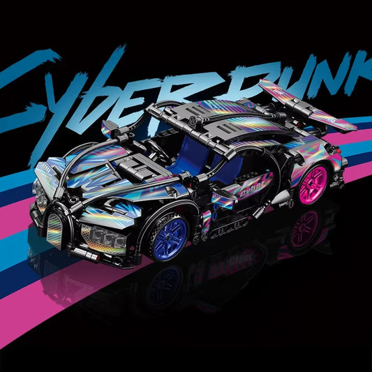 Building Blocks Car and Construction 1280pcs to Build 1:14 Sports Car Model