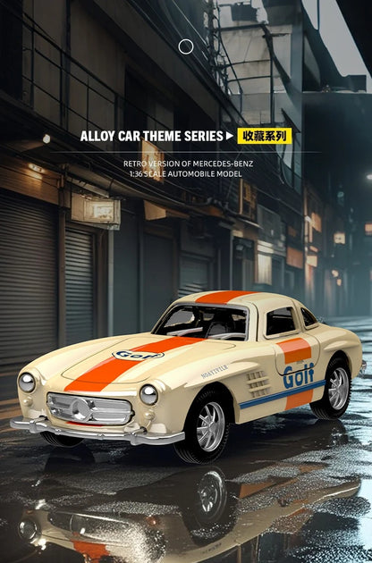 1:32 300SL Vintage car Alloy Car Model Diecasts Metal Toy