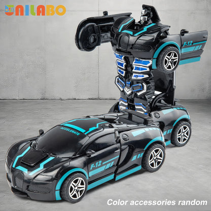 Transformable Robot Sports Car Toys