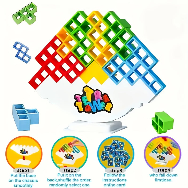 Balance Tower Game: Family Party Board Games