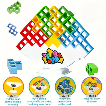 Balance Tower Game: Family Party Board Games