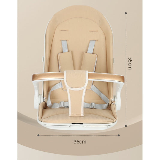 Carucior Sport 3in1, 6-36 Luni, Reversibil, Pliabil, Tavita pentru Masa, Pozitie de Somn, Centura de Siguranta, Roti 360, Suport Pahar, Copertina pentru Soare, 32x63x95cm, Alb, Model Ursulet - Gabcom