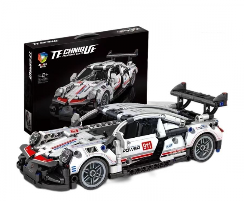 Blocuri de Construcție Mașină Sport de Curse, Tip Technic, 450 Piese, Tip Lego Porsche 911 GT3 RS