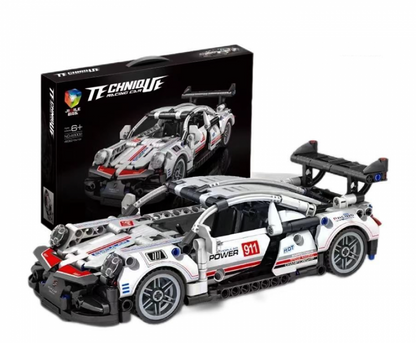 Blocuri de Construcție Mașină Sport de Curse, Tip Technic, 450 Piese, Tip Lego Porsche 911 GT3 RS