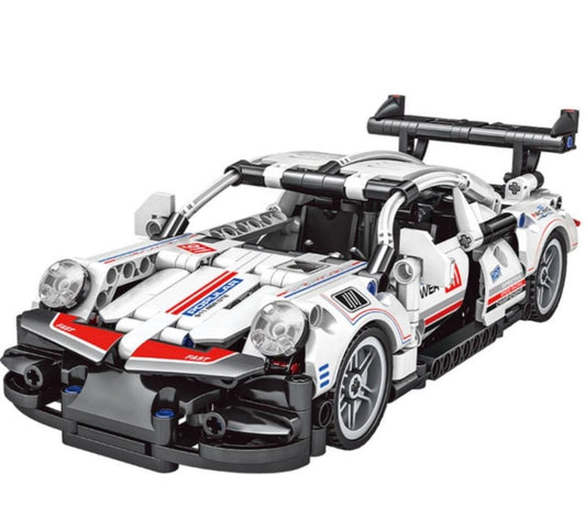 Blocuri de Construcție Mașină Sport de Curse, Tip Technic, 450 Piese, Tip Lego Porsche 911 GT3 RS